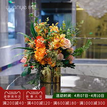 Simulation Flowers Fake Flowers Hotel Lobby Front Desk Villa mall Living room Pendulum NTU Beam Upscale Light Lavish Decoration Flower Furnishing