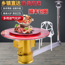 Ground fire stove burning wood stove rural baking stove vaporizing furnace wood burning multifunctional ground flue gas heating stove