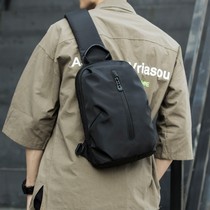 Simple summer chest bag leisure travel shoulder shoulder bag Tide brand fashion trend small back bag male boys