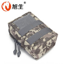 Xusheng commuter small fanny pack outdoor portable fishing accessories zipper bag waterproof material reserved velcro position