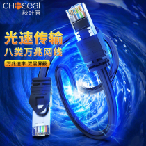 Akihabara Class 8 network cable CAT8 class 10 gigabit 7 E-sports jumper 8-core network home computer broadband cable