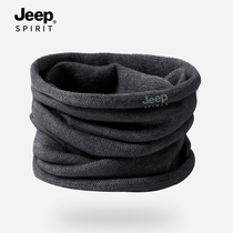 JEEP neck sleeve male cervical spine sports bib female autumn and winter cold wind and warm outdoor wild scarf