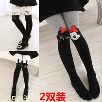 Childrens pantyhose girls leggings spring and autumn thin stockings baby thick little girl long tube socks Cotton