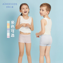 Adore Childrens Briefs Male And Female Children Angels Small Pants Modale Red Mid Waist Flat Angled Triangle Pants AK122V21