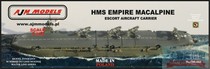 AJM 700033 1 700 World War II British Royal Navy escort aircraft carrier McKeabion Empire 1943
