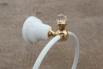 Lishida European bathroom round towel ring Sanitary towel hanging ring Hanging ring Bathroom hardware pendant
