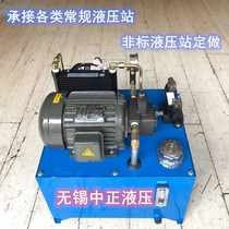 Hydraulic system hydraulic station machine tool hydraulic pump station 0 75KW 1 5KW VP20 warranty one year small