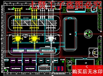 100MW wind power project pre-feasibility study electrical dwg drawings