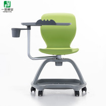 Smart classroom Student chair Movable training chair with table board Conference record chair Table chair One-piece chair Guidance chair