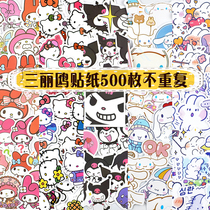 Cute Mermusic Tikulomi Jade Gui Dog Expression Pack Stickers Three Lull Cartoon Bracelet Mobile Phone Shell Decoration Applique