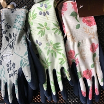 Gloves] Japan towa veteran glove manufacturer gardening gloves Palm waterproof and soil-proof multi-color