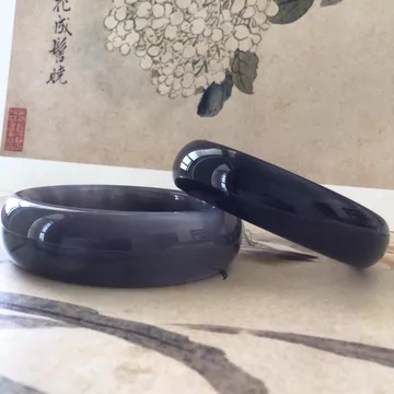 天然 和田玉 青海産 帝王紫 細め バングル 蒔絵 和田玉帝王紫手镯-和田玉帝王紫手镯促销价格、和田玉帝王紫手镯品牌- 淘宝