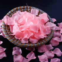 Non-woven fabric simulation petals rose wedding white hand flower table decoration wedding flower petals to make romance