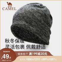 Camel Scarf neck scarf summer air conditioning room warm spring and autumn Joker bib outdoor knitted headscarf neck cover