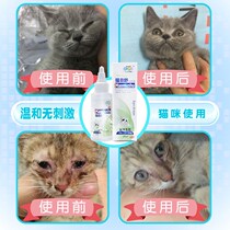 Cat eye drops kittens pet cat products tear-marks cat eye excrement clean eyes cat with eye drops cat eye medicine