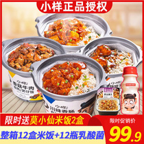 Small sample self-heating rice 12 boxes of convenient lazy fast food Net red food self-cooking instant self-heating rice