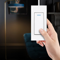 Bedside double control switch old-fashioned small switch hand-held open line button home double bedside light switch