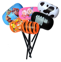 Large inflatable toy thousand ton hammer handle hammer advertising campaign props hammer color inflatable hammer push gift