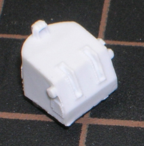 1 700 US military 5-inch twin gun without Cannon (without barrel) 1