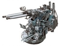 1 700 Bofors 40mm (two) 8 seats with etched sheet