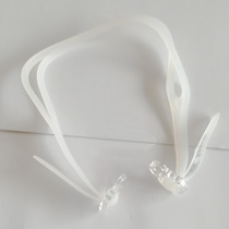 Swimming goggles accessories buckle silicone with Hole diving replacement rubber head swimming goggles wear underwater buckle elastic strap