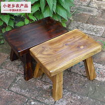 Solid wood bench never disappears radio Lane memory fishing light dance props children stepping on rain stool