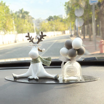 Car ornaments creative cute all the way safe deer Christmas gifts car accessories car decoration supplies