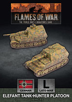 Desktop War chess] FOW War Flames Of War German elephant tank destroyer GBX163