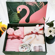 Yazan cotton Full Moon gift set newborn baby childrens first birthday supplies birthday gift box to give gifts just born