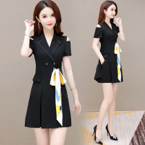 Todays fashion temperament shorts professional suit collar two-piece suit Small casual womens clothing 2021 summer new