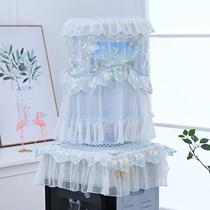 Simple modern household vertical universal water dispenser cover dust cover lace small bucket cover water purification home