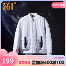 361 Mens Clothing 2022 Fall and Winter New Warm Fall Costume 361 degree official flagship mens cotton jacket