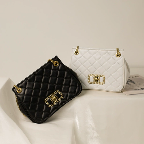 Свежая модная универсальная цепь, трендовая сумка через плечо на одно плечо, коллекция 2023, популярно в интернете, на цепочке