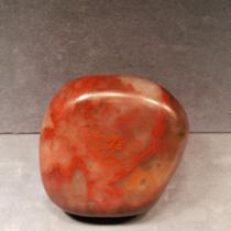 Guilin chicken blood jade dragon victory chicken blood stone natural jade play pieces handlebar raw stone tobacco wool