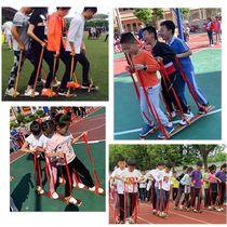 Fun sports equipment games in the same boat wooden shoes Big Foot board shoes small game props children