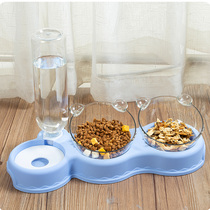 Dog Bowl Dog Bowl Cat Bowl Cat Bowl Catlet Dog Cat Protection Small and Medium Cats Automatic Drinking