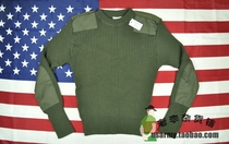 (Original) USMC Marines green OG pure wool sweater brand new with tag 44 yards