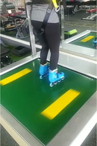 Skating exercise machine roller skating training machine development design electronic control system inverter development customized treadmill
