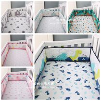 Special Price Outlet Crib Children Splicing Bed Guardrails Soft Bag Anticollision Cushion Breathable Bed Surround A Total Of Four Flawless