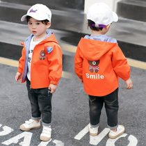 Childrens clothing childrens boys spring and autumn jacket 2021 New Spring childrens baby boys clothes foreign tide