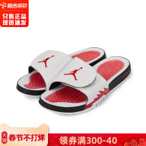 Nike Nike Shoes Men's Official Flagship AJ Flip-on Maple Rukawa Maple Velcro Sandals Wear Sports Slippers