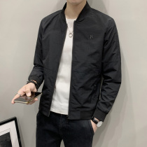 Mens Coat Spring and Autumn 2022 New Baseball Collar Korean Edition Slim Jacket Trend Handsome Casual Menswear