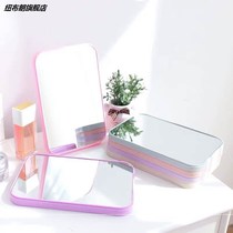 2020 new folding portable HD student dormitory Princess large small desktop vanity mirror