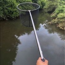 Stainless steel copy net 3 m telescopic positioning copy net rod fishing net fishing net fishing rod fishing net fishing rod fishing net fishing rod fishing gear supplies