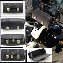Motorcycle vintage Lifan v16 Benda 250 Longjia V V Ba bag electric car head bag calf decorative bag