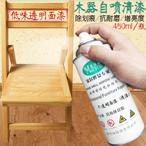 (Varnish) transparent finish wood lacquer matte semi-dumb glossy light oil furniture repainting self-painting filling primer