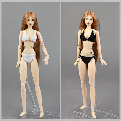 taobao agent Xiao Ran 6 -point doll clothing 30cm supermodel Xinyi pp FR2 soldier swimsuit inner bikini set