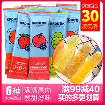 Kung Fu duckling fruit strips without fresh fruit strips 0-1-236789 add children healthy baby supplement year snacks
