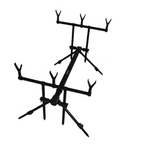 Upgraded MAXWAY warehouse fishing bracket three-head four-head aluminum alloy bracket super solid raft fishing bracket