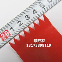 Planer iron blocking class wife horse tooth top iron with teeth Iron sheet presser foot plate case needle touch block head Woodworking shop auxiliary accessories